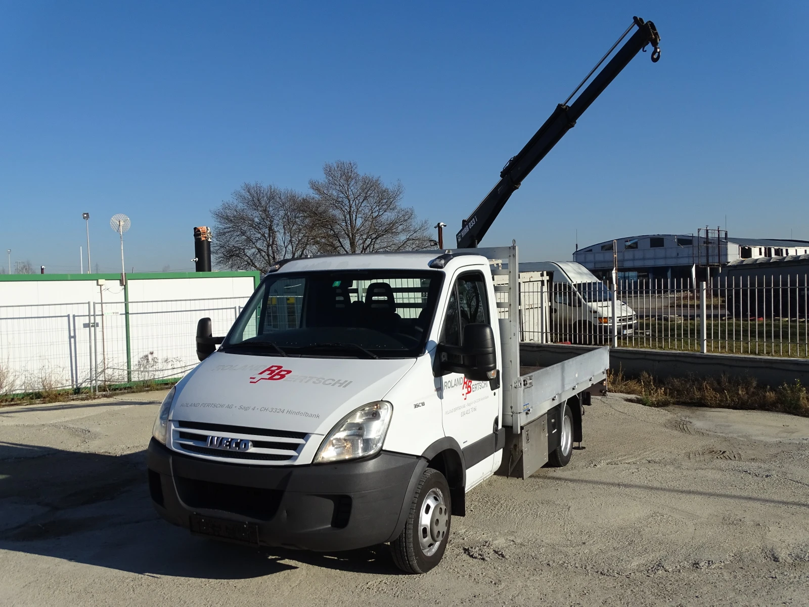 Iveco 35c18 * КЛИМАТИК* кран Hiab 033T НА 1.4 метра 2.5 тона - изображение 2