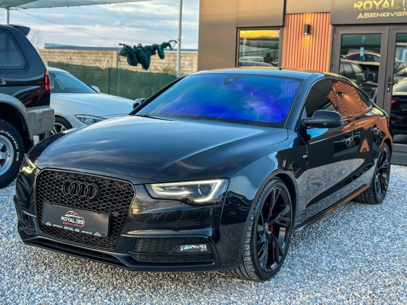 Audi A5 3.0 TDI :3XSLINE::DISTRONIK:QUATTRO::BLACK EDITION, снимка 2 - Автомобили и джипове - 47358382