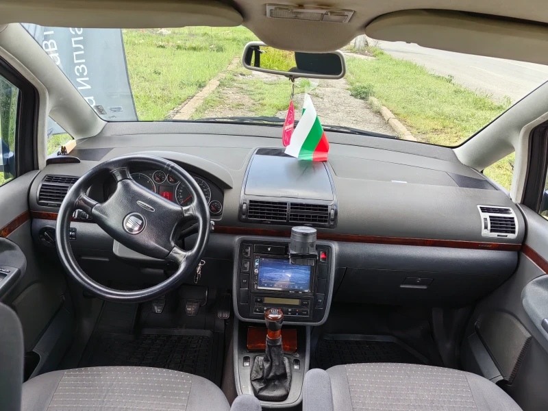 Seat Alhambra 1.9tdi 4x4 116ps, снимка 11 - Автомобили и джипове - 50184248