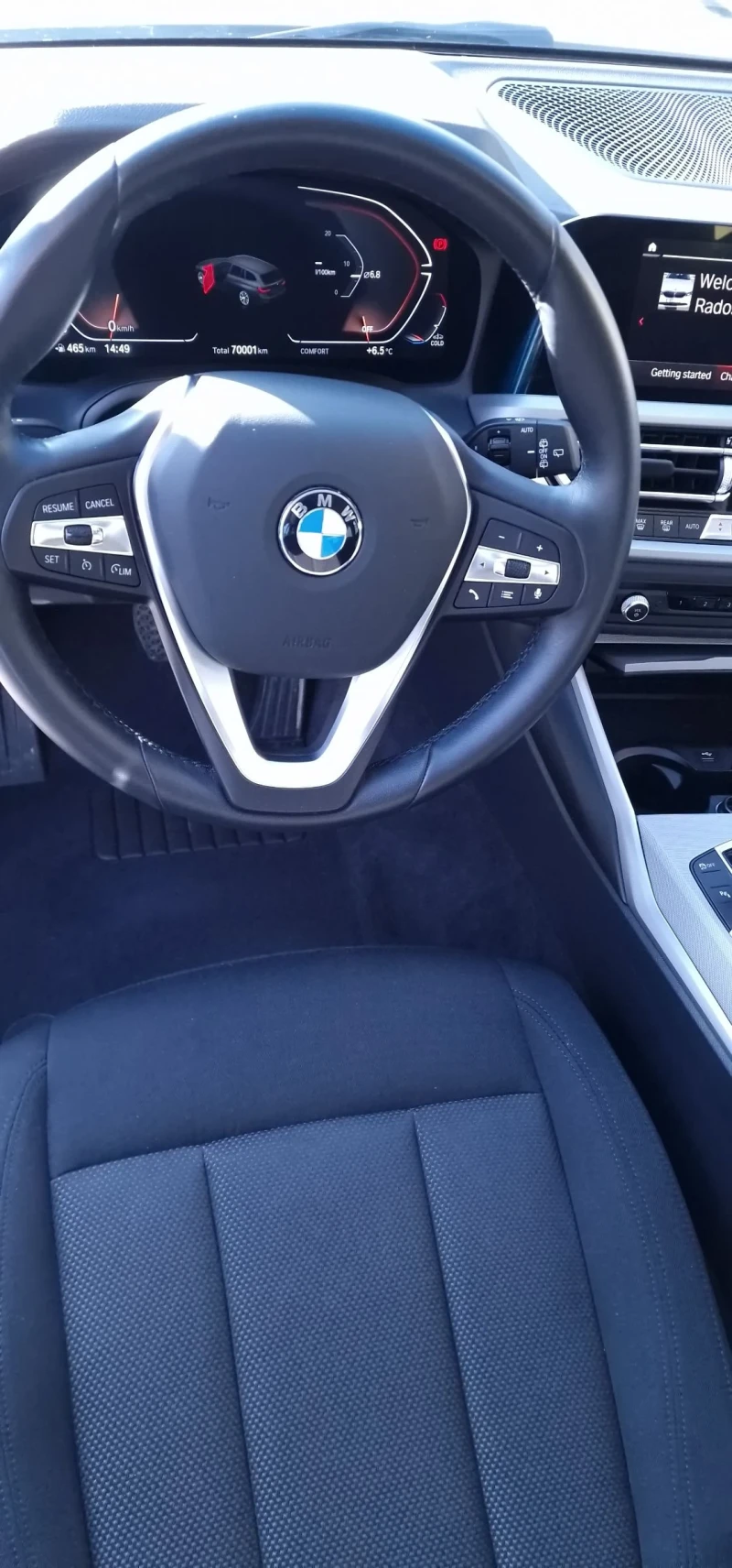 BMW 320 320D 190к.с. Реална 2022г., снимка 10 - Автомобили и джипове - 52728780