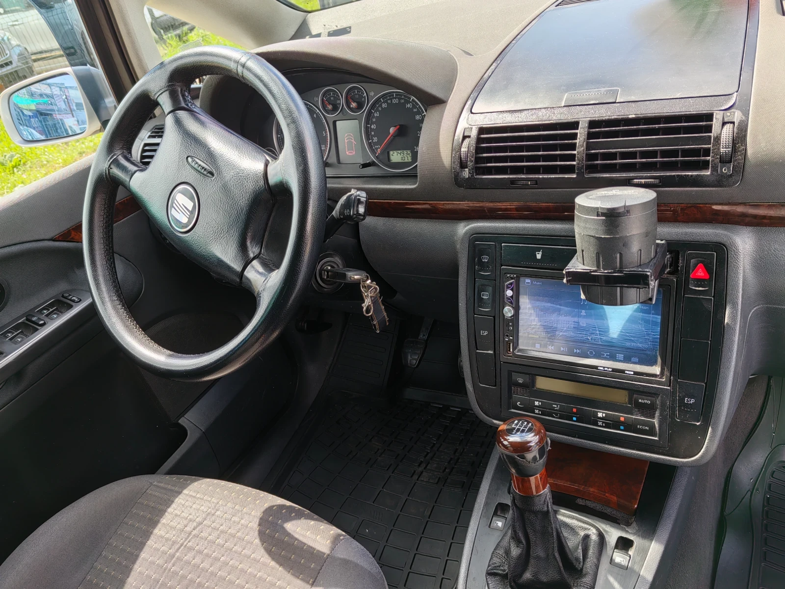Seat Alhambra 1.9tdi 4x4 116ps | Mobile.bg — изображение 15