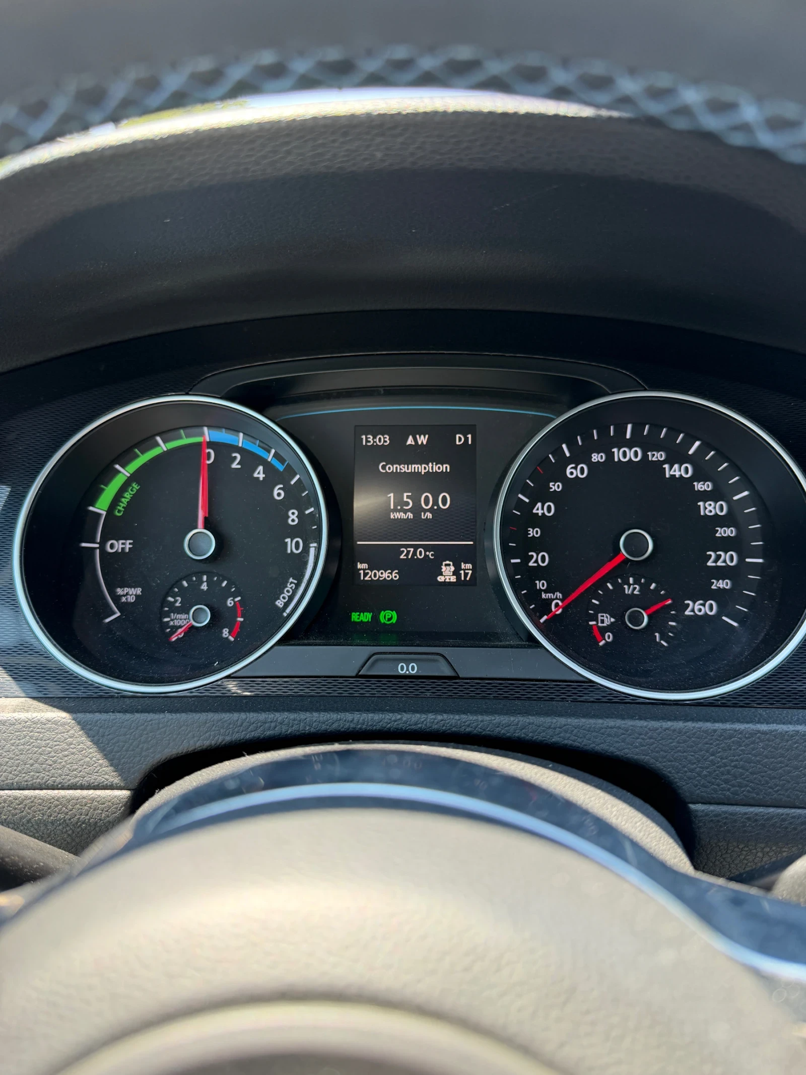 VW Golf GTE Plug in hybrid реални километри, снимка 3 - Автомобили и джипове - 55249617
