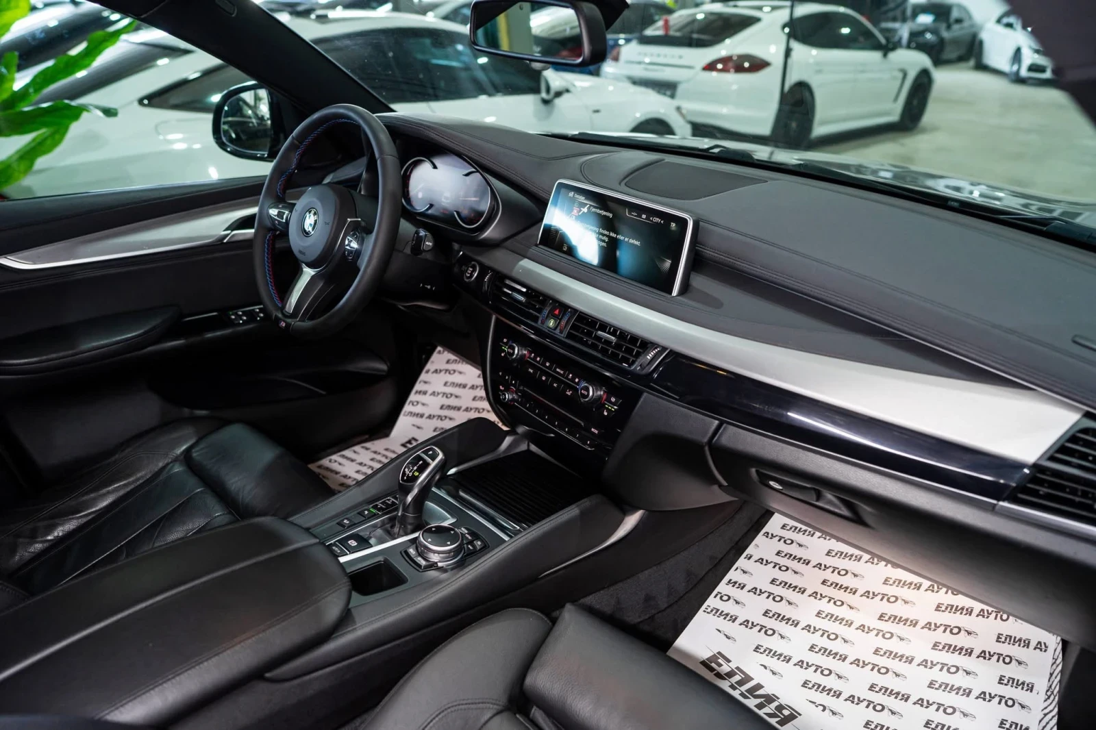 BMW X6 4.0D XDRIVE M PACK LED NAVI HUD ЛИЗИНГ 100%, снимка 13 - Автомобили и джипове - 54523014
