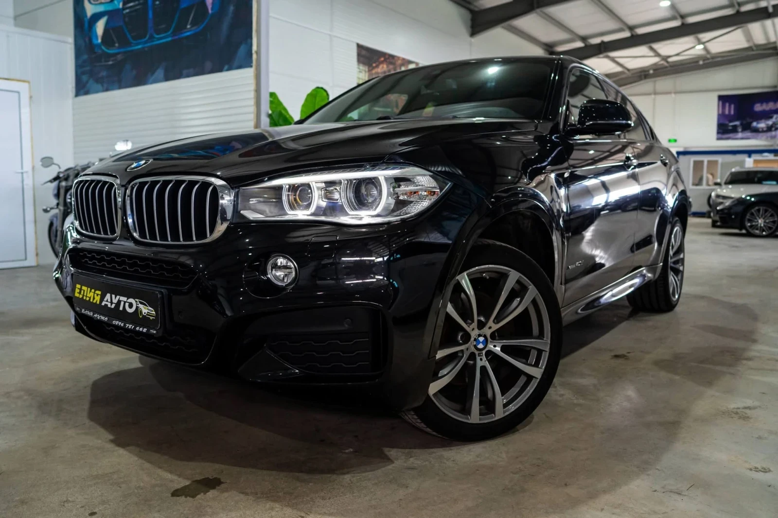 BMW X6 4.0D XDRIVE M PACK LED NAVI HUD ЛИЗИНГ 100%, снимка 4 - Автомобили и джипове - 54523014