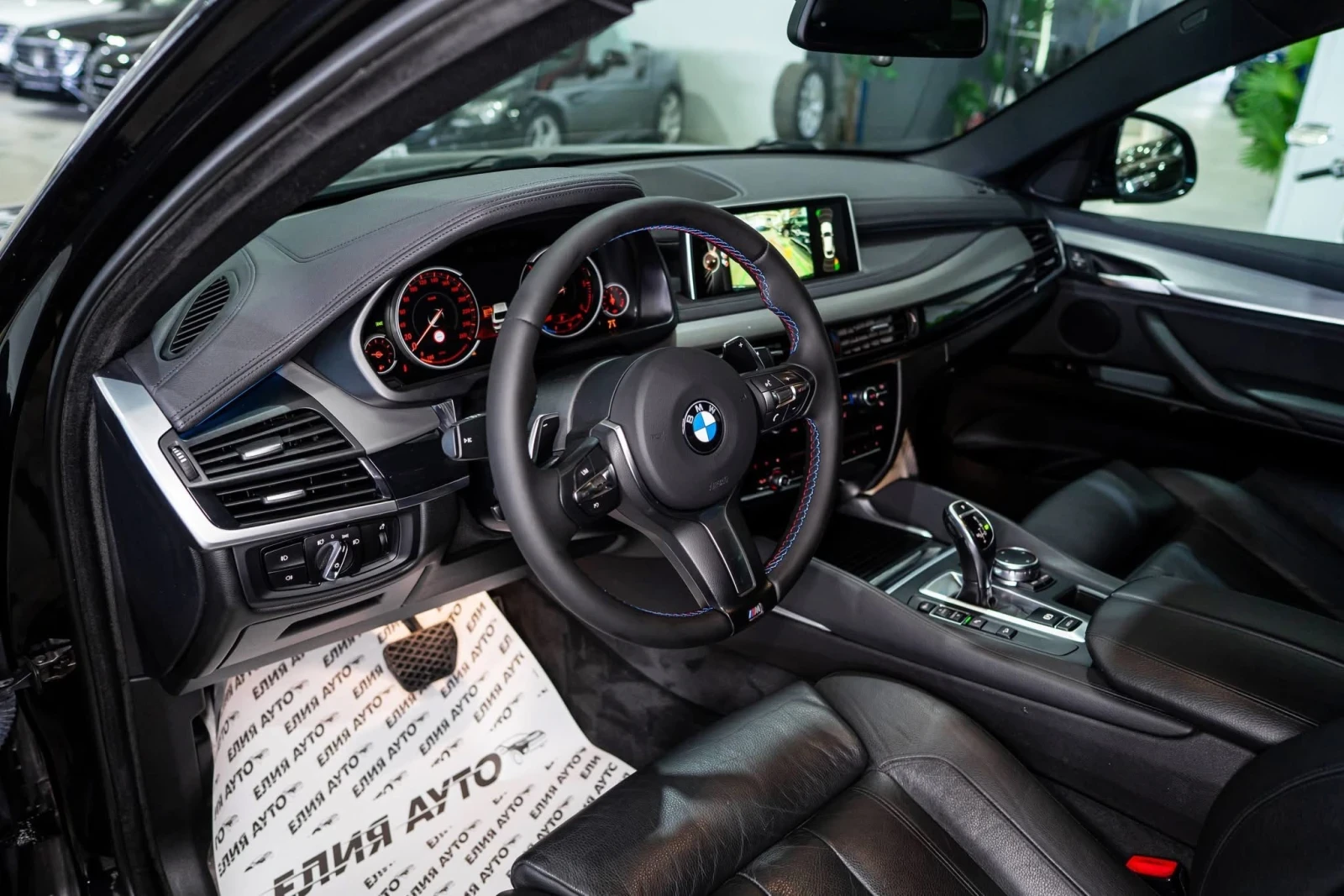 BMW X6 4.0D XDRIVE M PACK LED NAVI HUD ЛИЗИНГ 100%, снимка 12 - Автомобили и джипове - 54523014