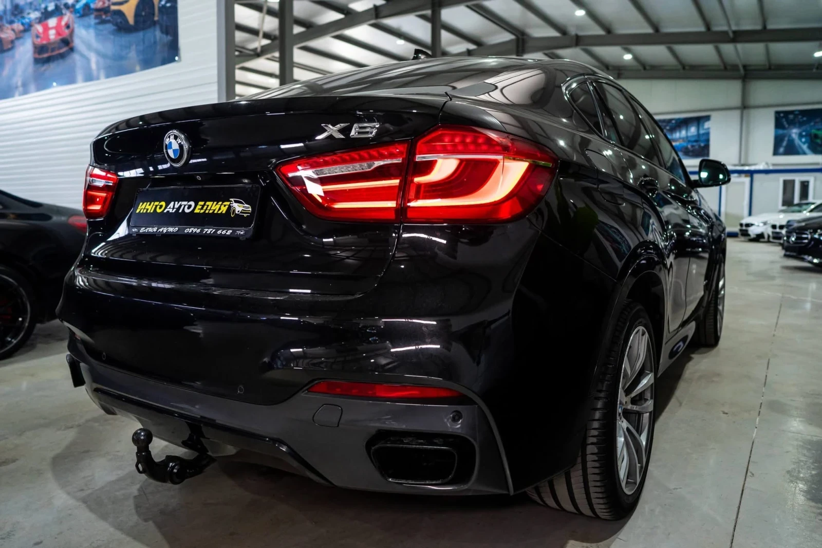 BMW X6 4.0D XDRIVE M PACK LED NAVI HUD ЛИЗИНГ 100%, снимка 10 - Автомобили и джипове - 54523014