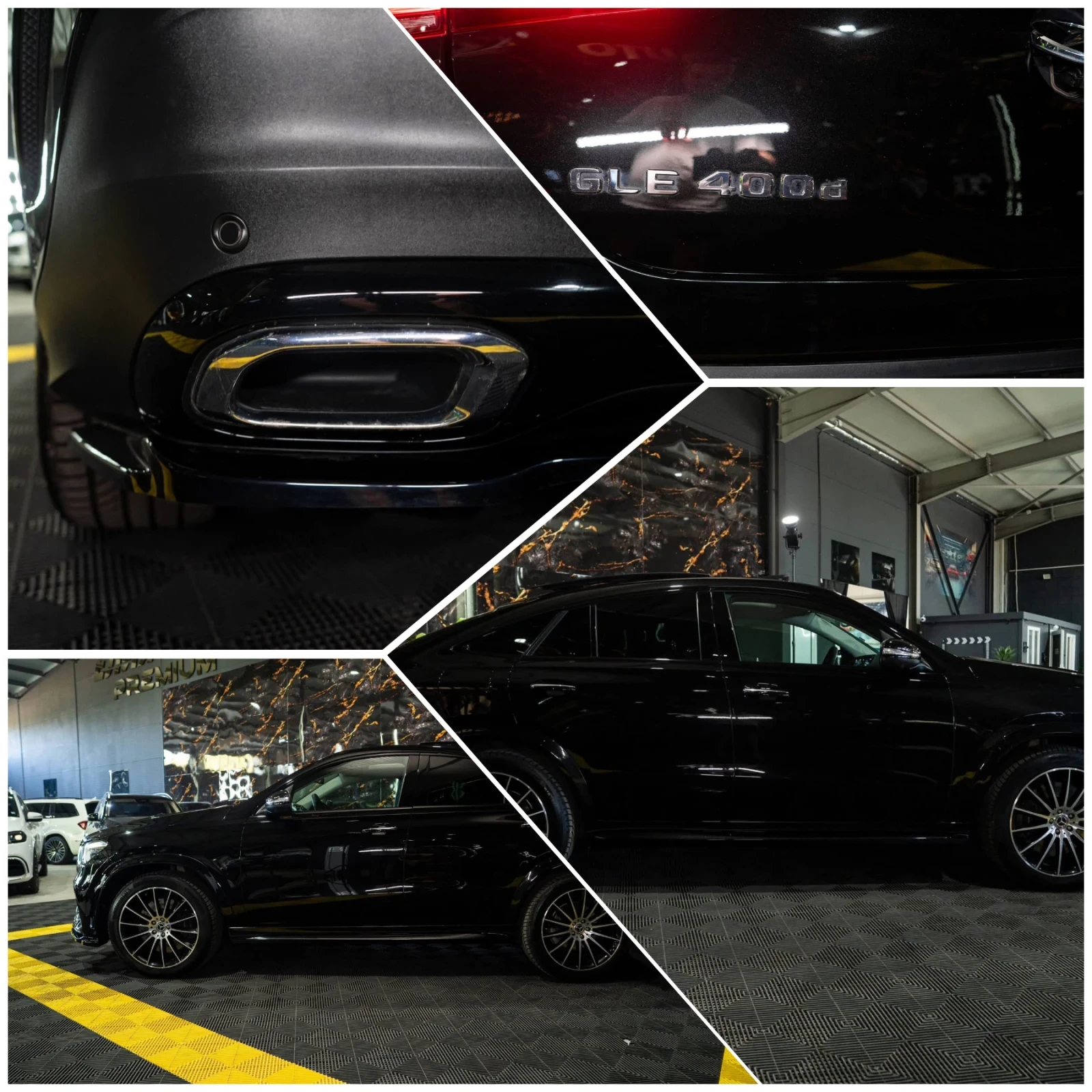 Mercedes-Benz GLE 400 D FULL AMG LINE LED ПАНО BURM ЛИЗИНГ 100%, снимка 17 - Автомобили и джипове - 55720250
