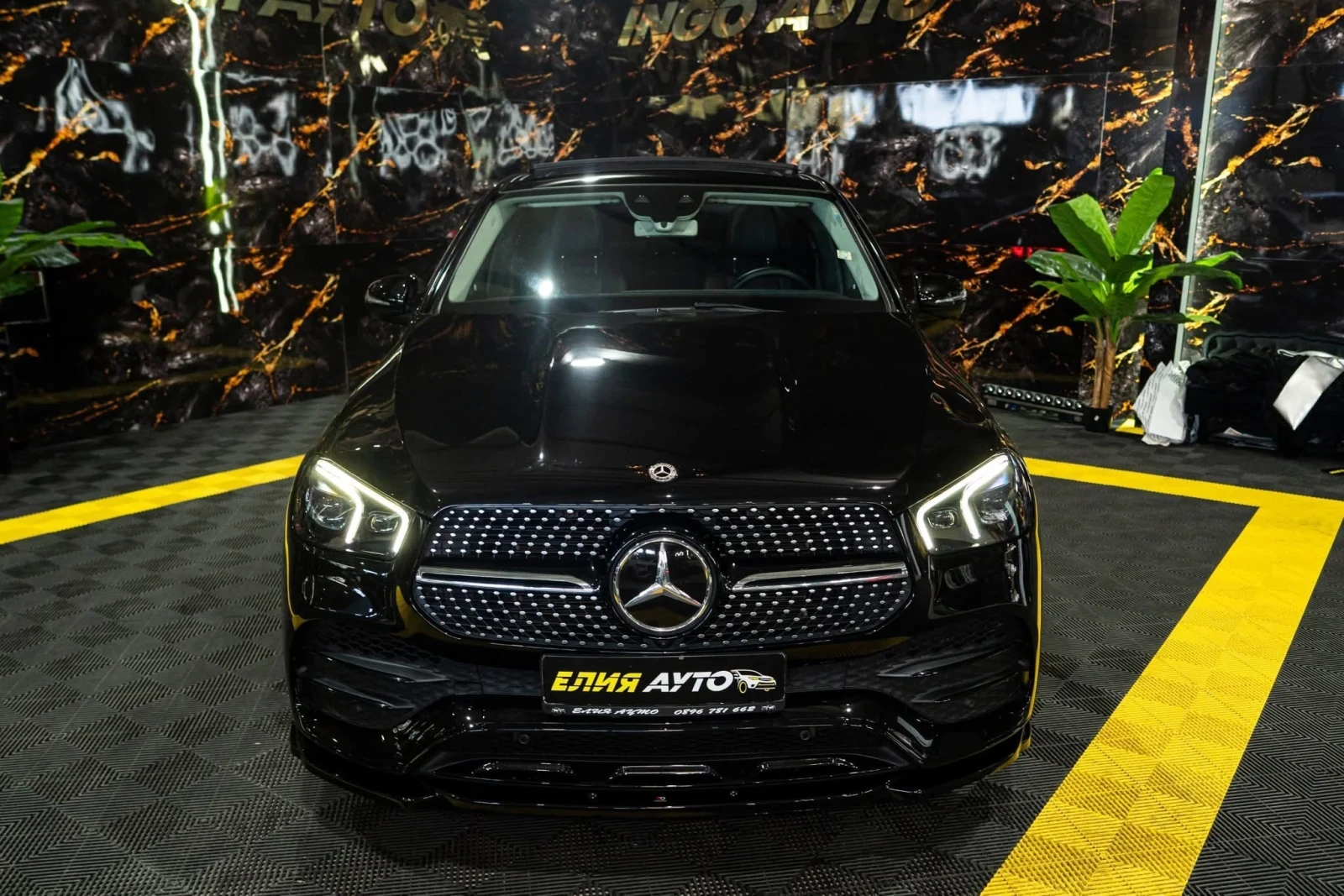 Mercedes-Benz GLE 400 D FULL AMG LINE LED ПАНО BURM ЛИЗИНГ 100%, снимка 2 - Автомобили и джипове - 55720250