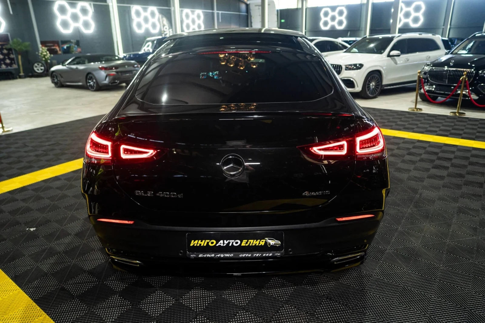 Mercedes-Benz GLE 400 D FULL AMG LINE LED ПАНО BURM ЛИЗИНГ 100%, снимка 6 - Автомобили и джипове - 55720250