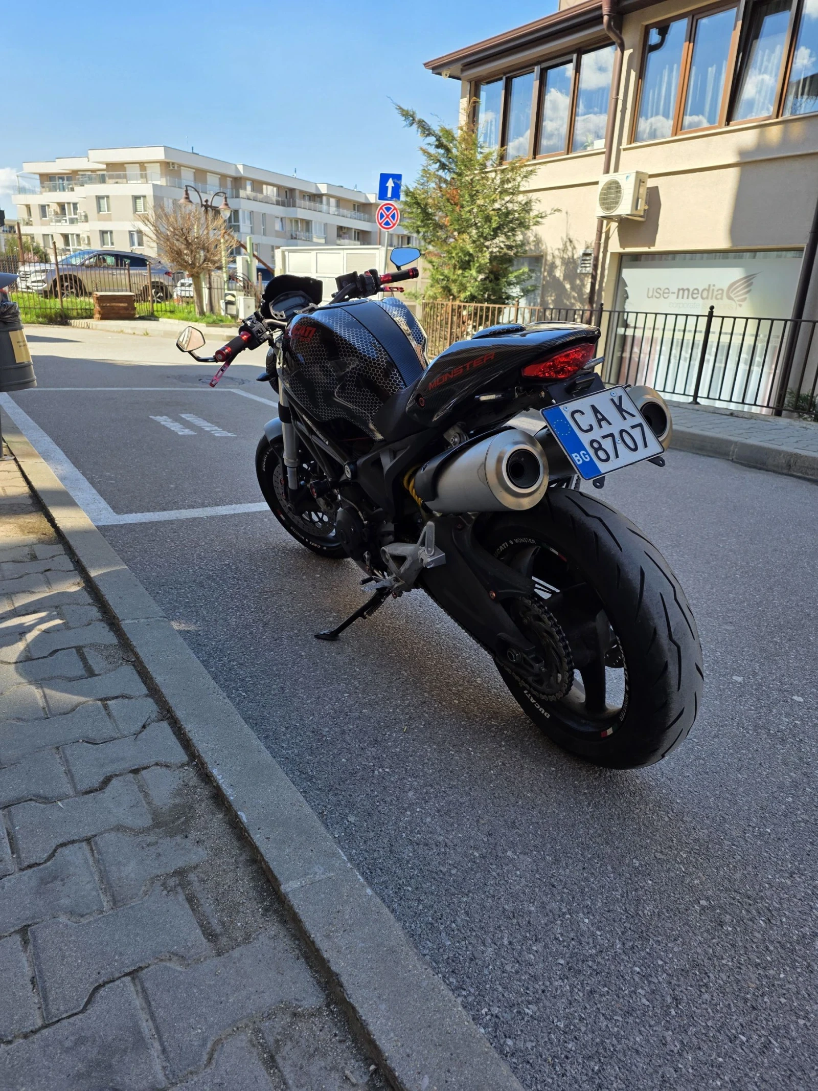 Ducati Monster 696, снимка 5 - Мотоциклети и мототехника - 54111609