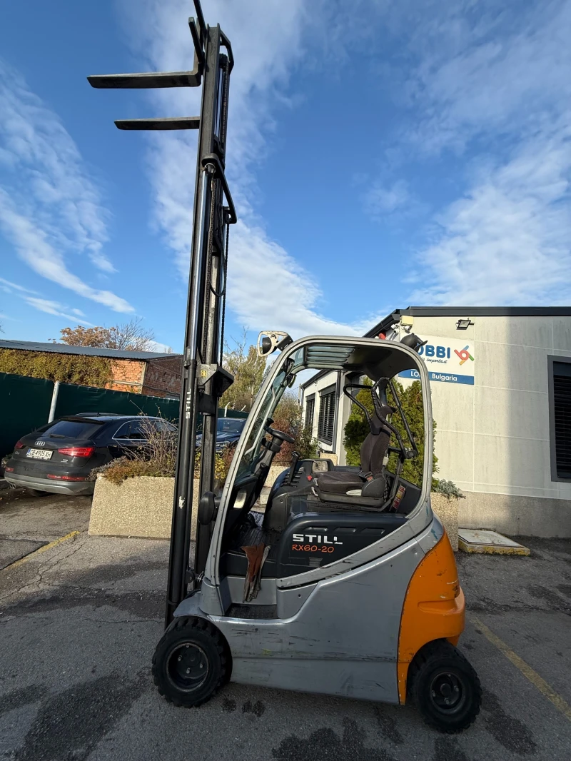 Електрокар Still RX60-20 СВОБОДЕН ХОД 4-КОЛЕСЕН ЕКСТРИ ЗАПАЗЕН, снимка 5 - Индустриална техника - 52382227