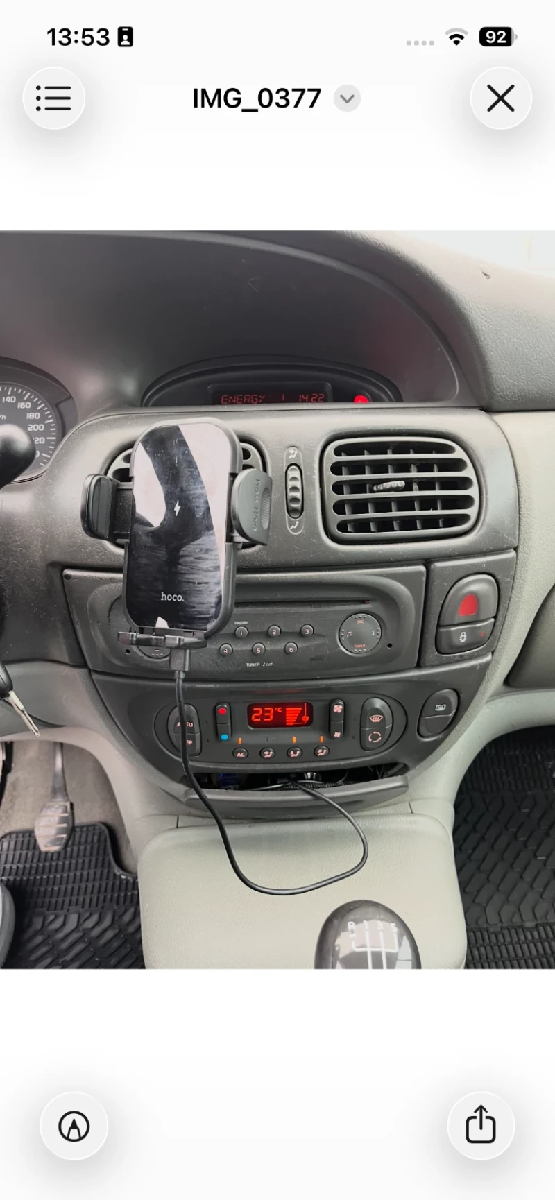 Renault Scenic 1, 9 DCI 110, снимка 12 - Автомобили и джипове - 53561399