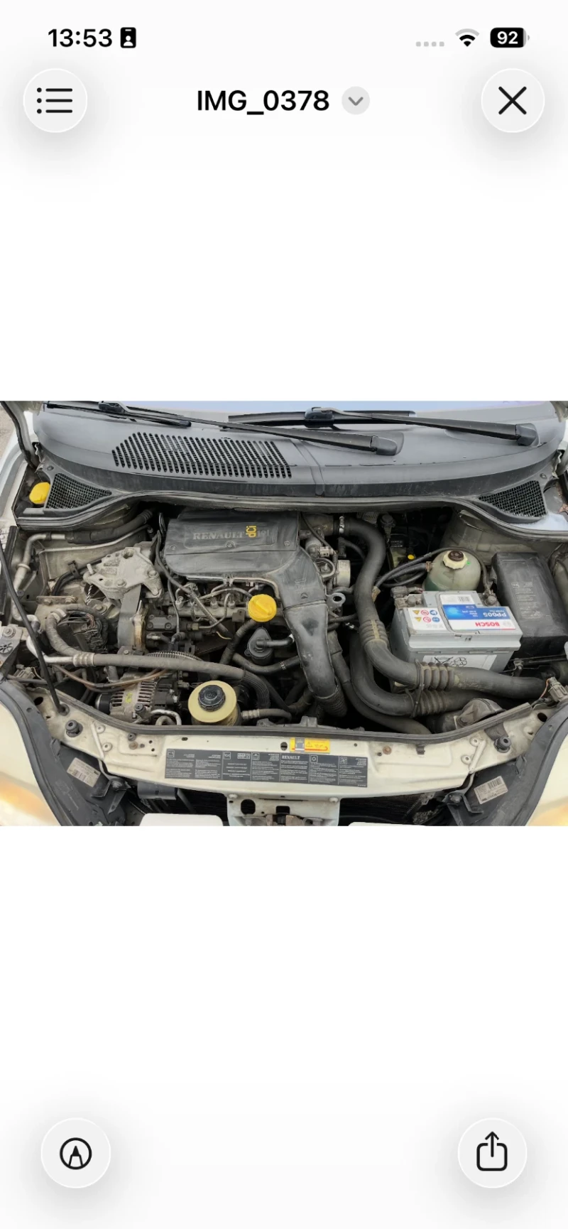 Renault Scenic 1, 9 DCI 110, снимка 13 - Автомобили и джипове - 53561399