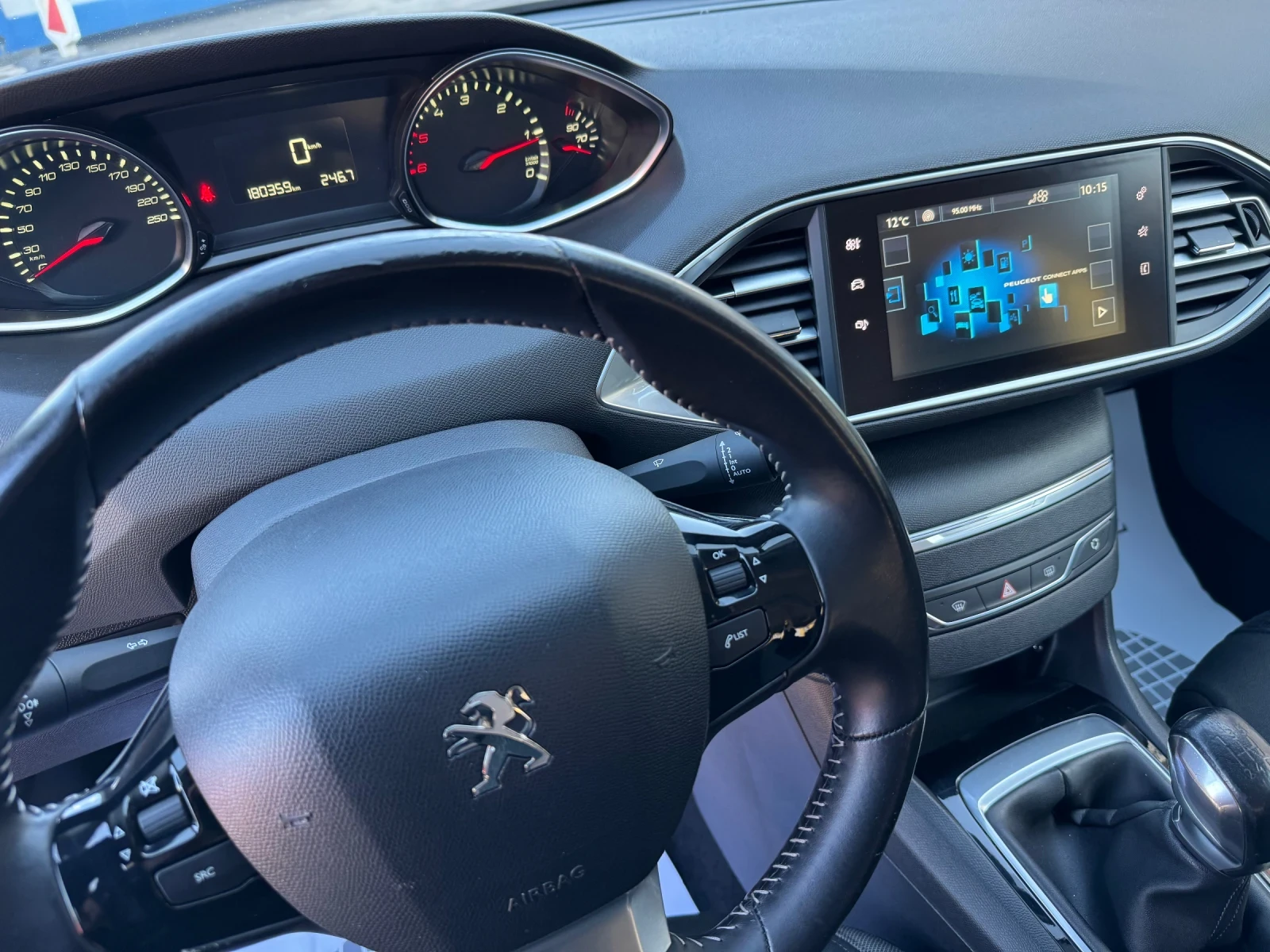 Peugeot 308 1.6 HDi* STYLE* ПЕРФЕКТНА* EURO 5B - изображение 10