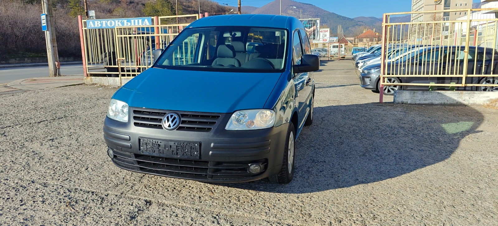 VW Caddy 1.9TDI-Пътник-Klima - [1] 