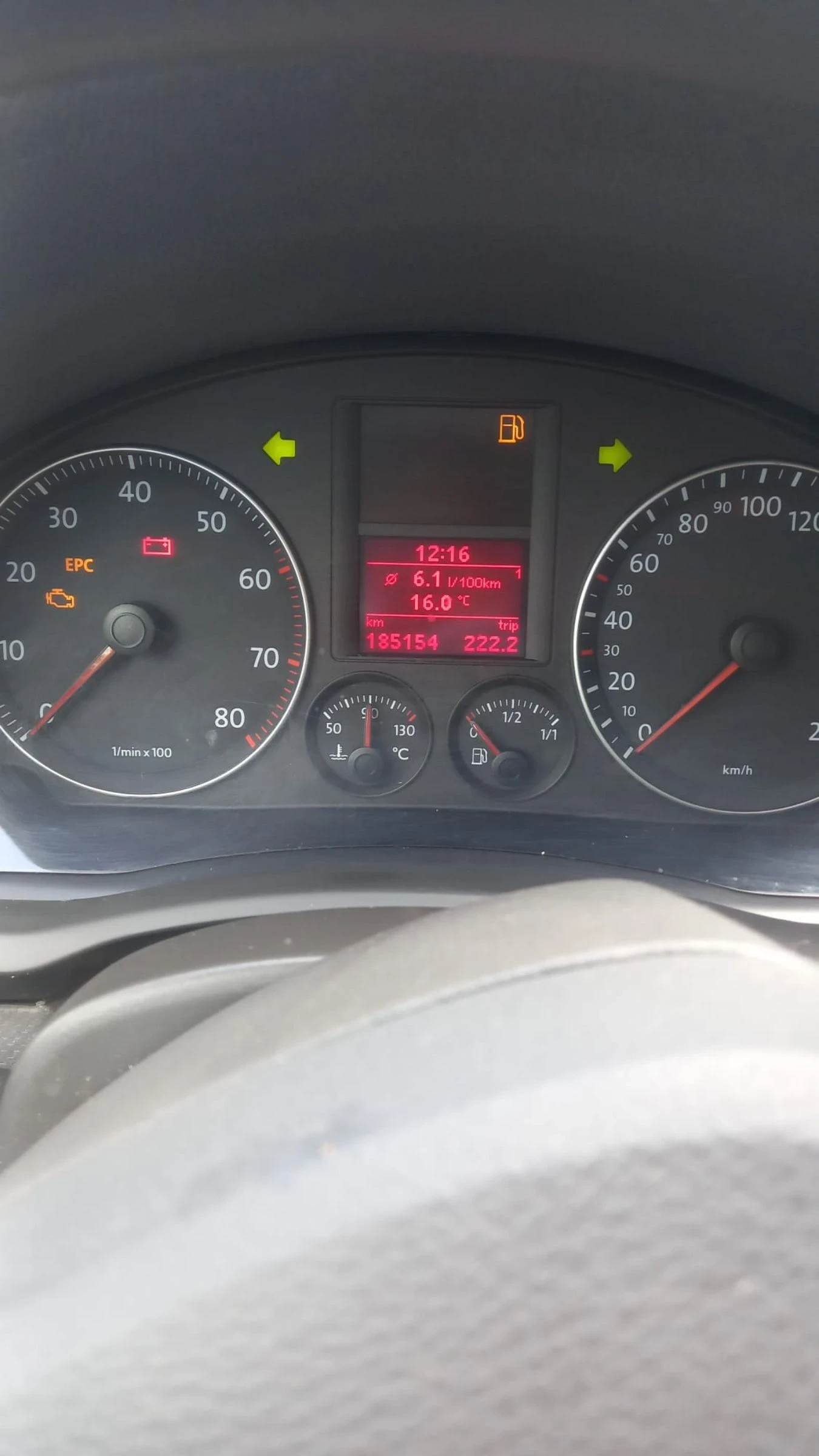 VW Golf Голф 5 1.4 бензин климатик нов внос , снимка 6 - Автомобили и джипове - 54481629