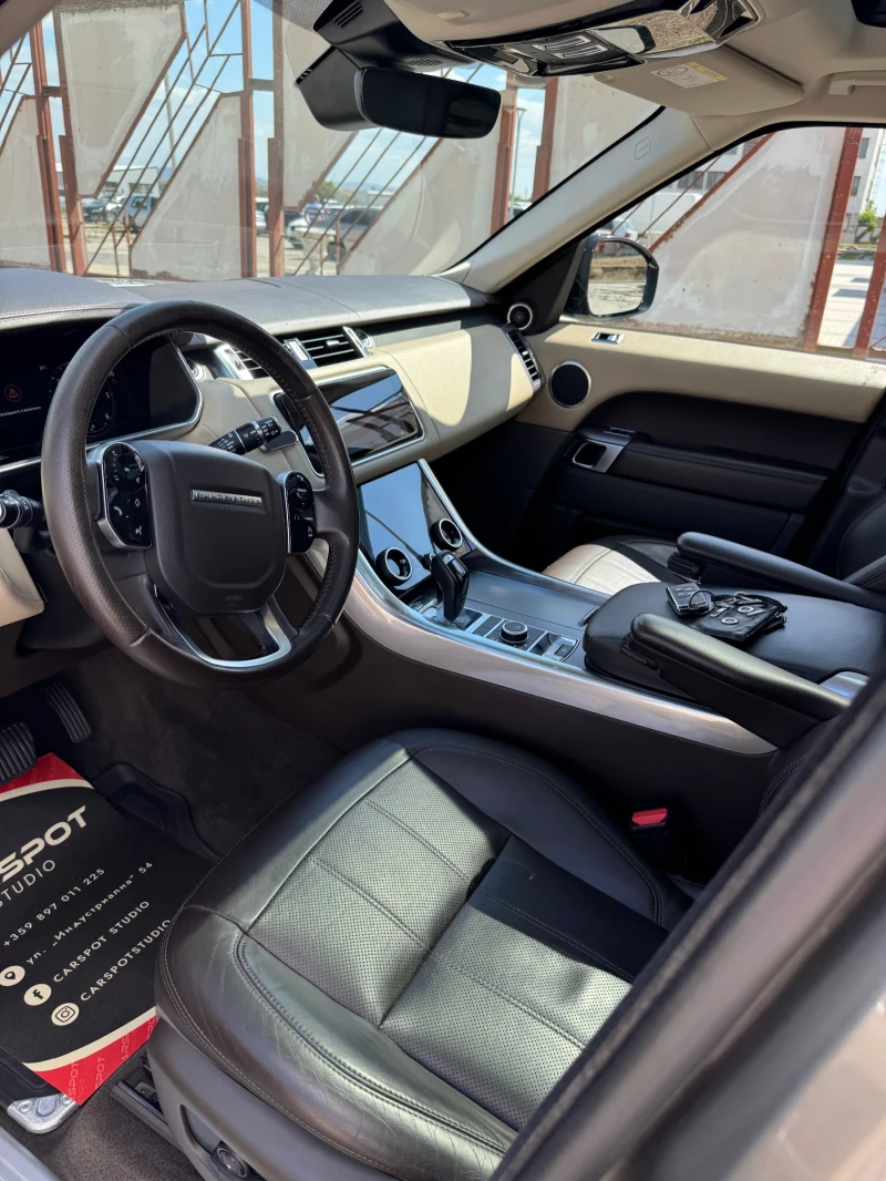 Land Rover Range Rover Sport 3.0D 306кс 6+ 1 HSE FULL, снимка 15 - Автомобили и джипове - 52274392