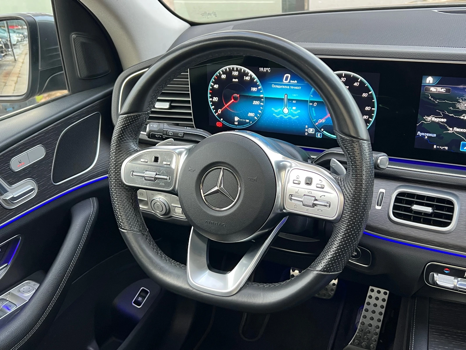 Mercedes-Benz GLE 350de, PHEV, 9G, 4-MATIC, AMG LINE, PANO, DISTR, C | Mobile.bg   11