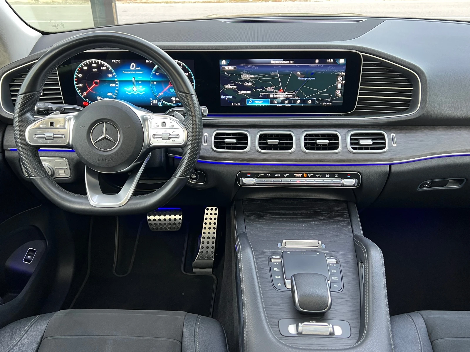 Mercedes-Benz GLE 350de, PHEV, 9G, 4-MATIC, AMG LINE, PANO, DISTR, C | Mobile.bg   9