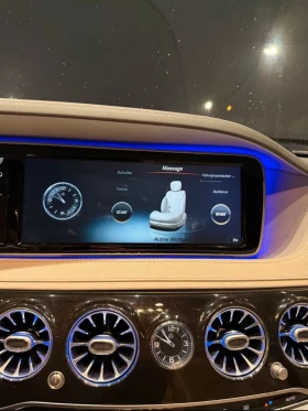 Mercedes-Benz S 350 6.3 AMG OPTIC/PANO /BURMESTER/3D/DISTR/3xTV/MASAGE, снимка 16