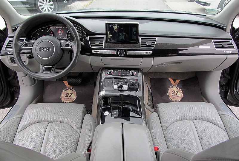 Audi A8 Keyless GO/MATRIX/PODGREV/KARBON/ГЕРМАНИЯ ЛИЗИНГ, снимка 13 - Автомобили и джипове - 40343907