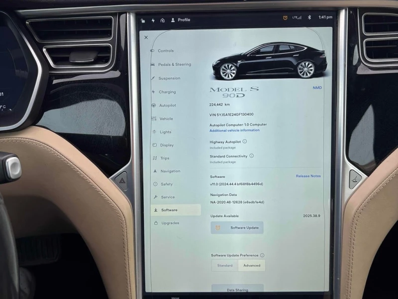 Tesla Model S * 90D * CARFAX * БЕЗ ПЪРВОНАЧАЛНА ВНОСКА, снимка 10 - Автомобили и джипове - 53191502