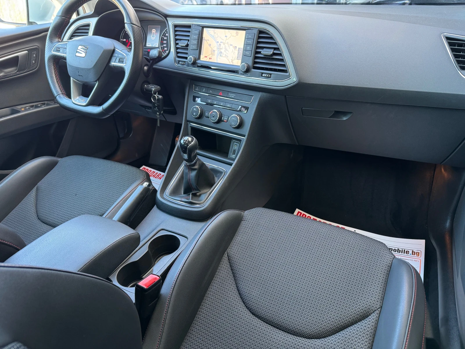 Seat Leon * MATRIX* FR* 150ks* LED* NAVI* , снимка 16 - Автомобили и джипове - 54294418