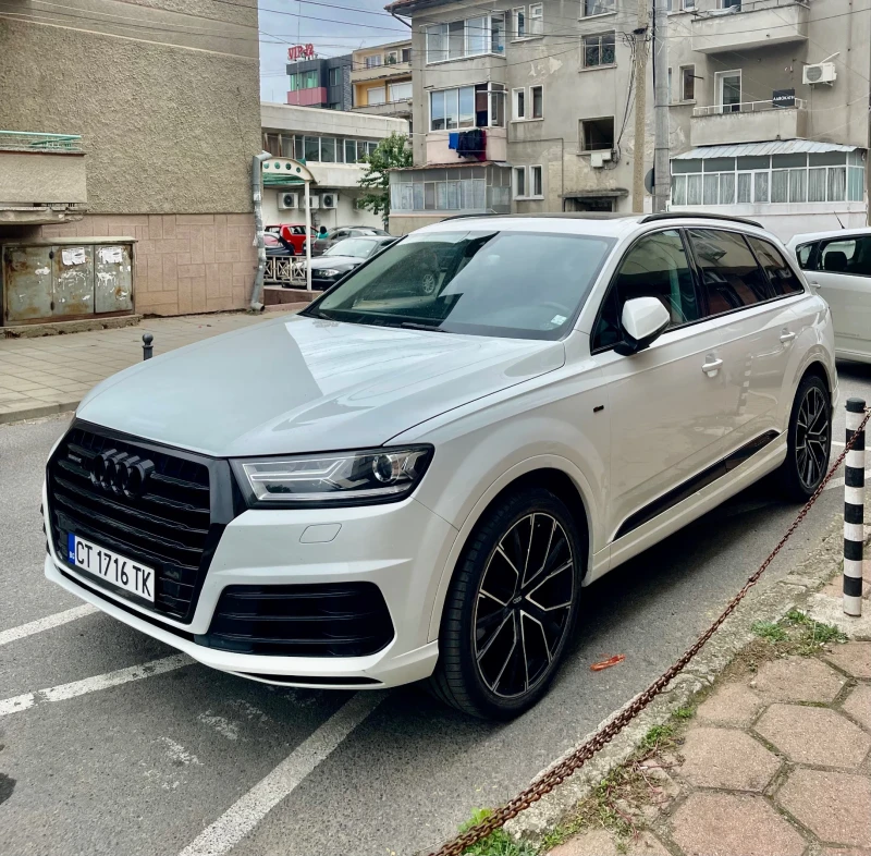 Audi Q7 SQ7/22 /Панорама/7м/Бартер, снимка 1 - Автомобили и джипове - 48487523