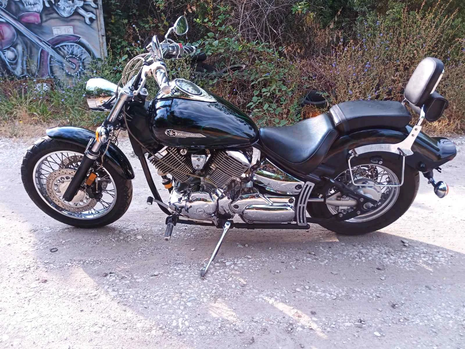Yamaha Drag Star -CUSTOM-1100-63hp-TOP TITANIUM, снимка 5 - Мотоциклети и мототехника - 54555893