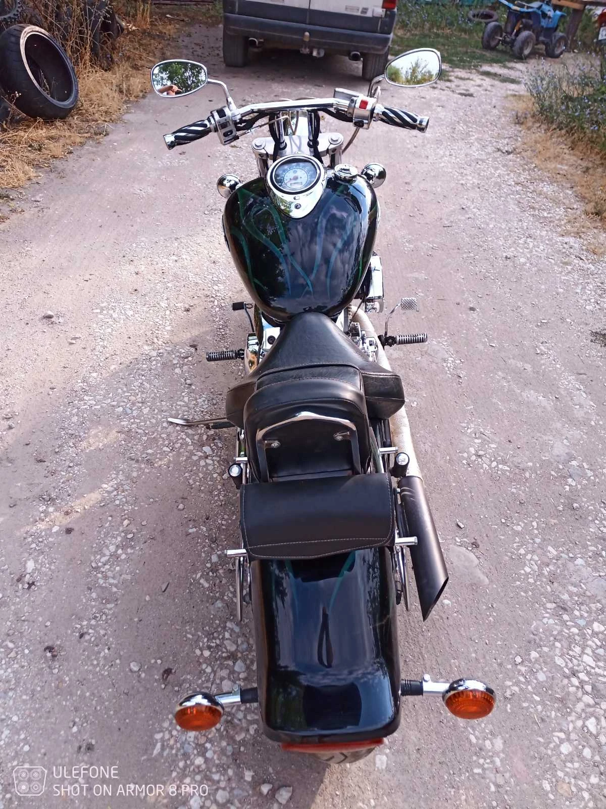 Yamaha Drag Star -CUSTOM-1100-63hp-TOP TITANIUM, снимка 8 - Мотоциклети и мототехника - 54555893