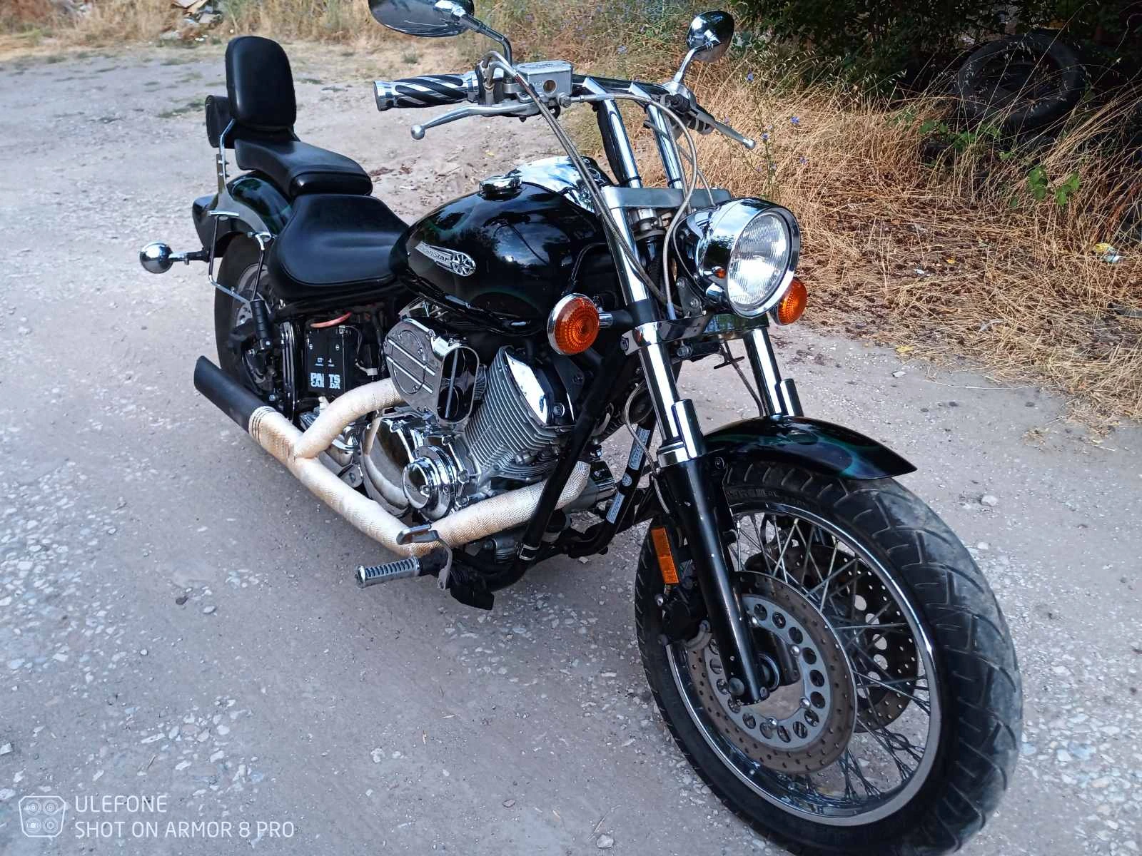 Yamaha Drag Star -CUSTOM-1100-63hp-TOP TITANIUM, снимка 2 - Мотоциклети и мототехника - 54555893