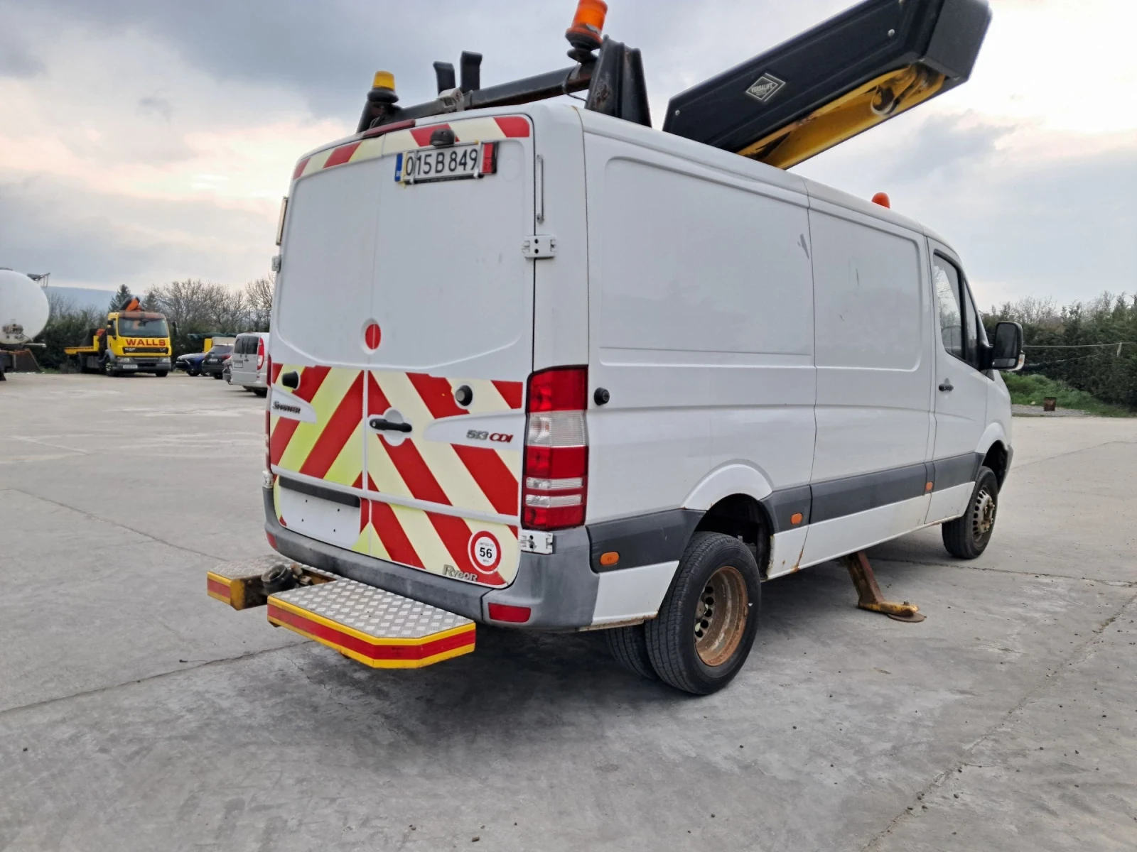 Автовишка Mercedes-Benz 513 Rygor, снимка 4 - Индустриална техника - 54142270