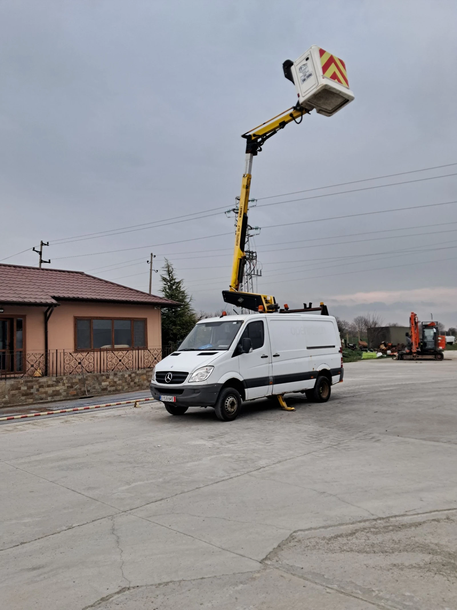 Автовишка Mercedes-Benz 513 Rygor, снимка 5 - Индустриална техника - 54142270