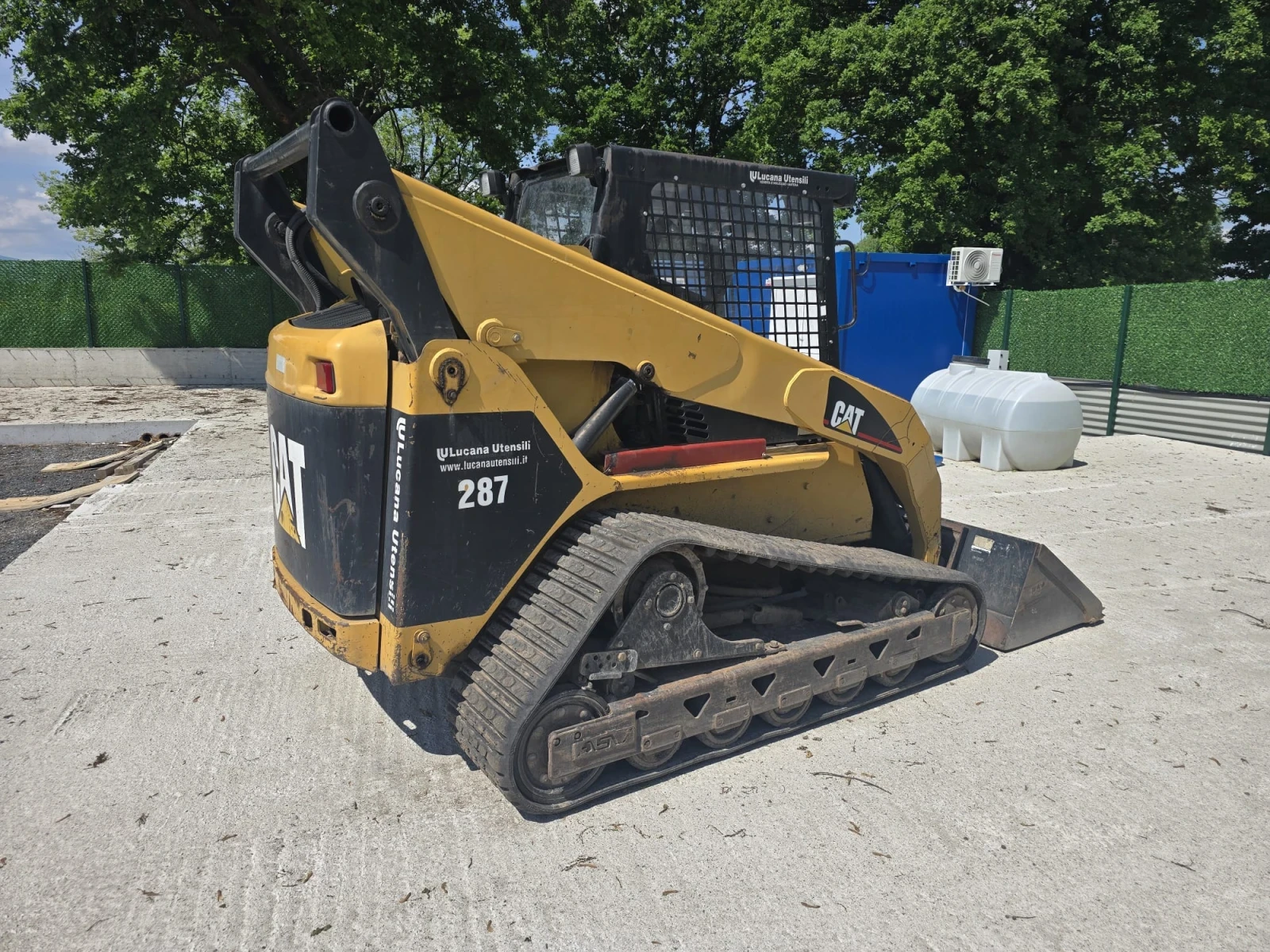 Мини челни товарачи Cat 287, снимка 4 - Индустриална техника - 54701090