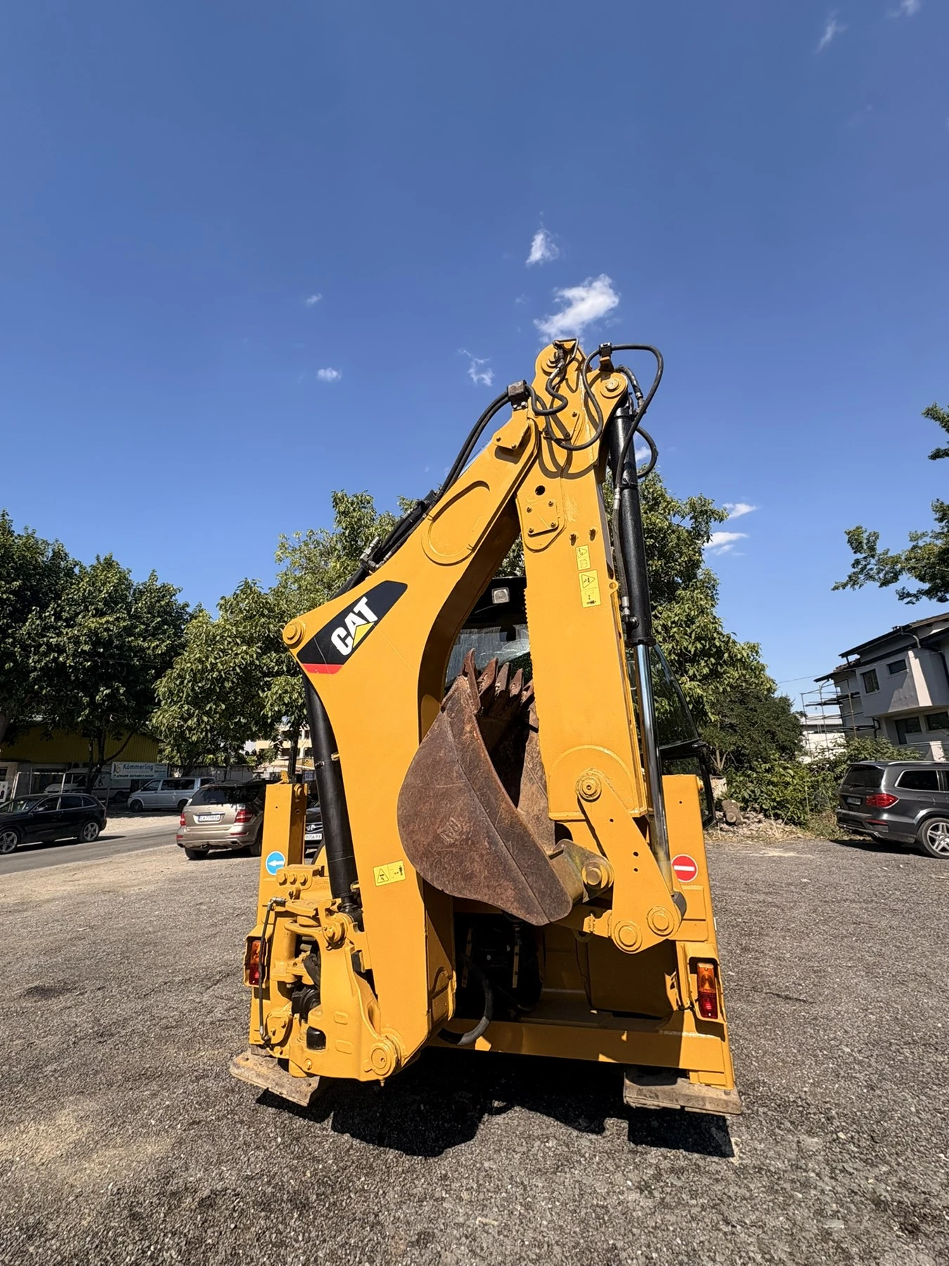 Багер Caterpillar 428Е НОВ ВНОС, снимка 5 - Индустриална техника - 55529899