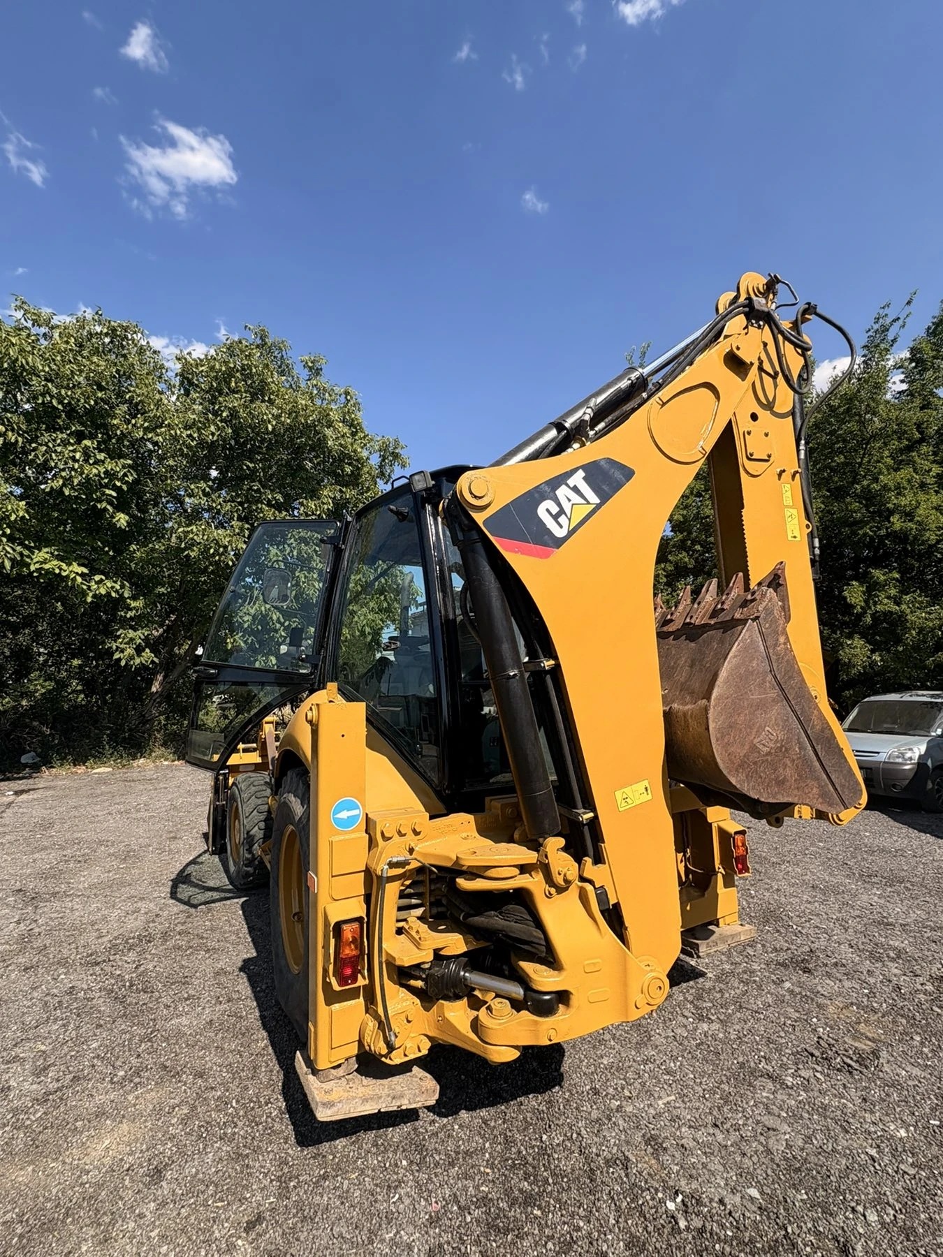 Багер Caterpillar 428Е НОВ ВНОС, снимка 4 - Индустриална техника - 55529899
