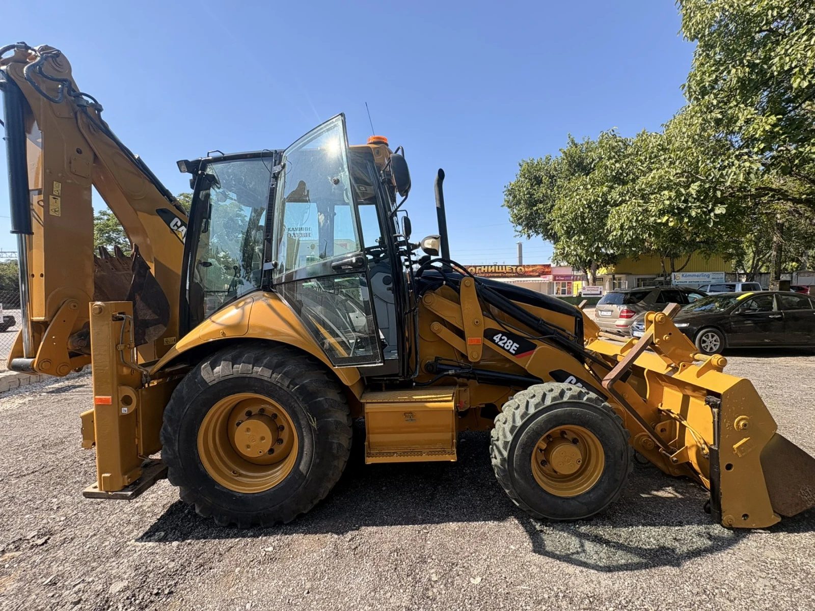 Багер Caterpillar 428Е НОВ ВНОС, снимка 2 - Индустриална техника - 55529899