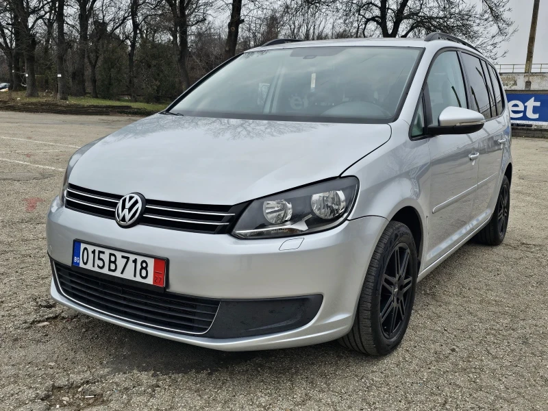 VW Touran 2.0TDi 140к.с Навигация, темпомат, подгрев, печка, снимка 1 - Автомобили и джипове - 48694862