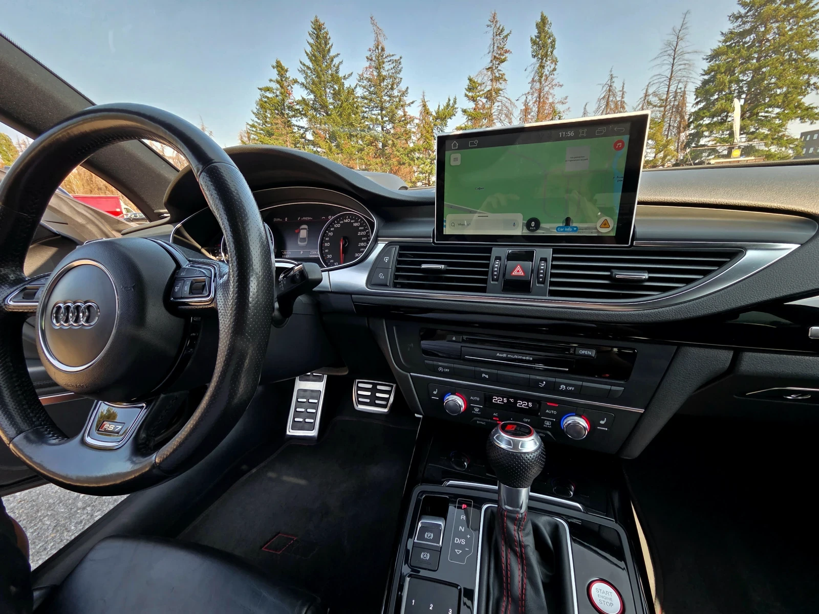 Audi A7 313 BiTdi въздушно, Head up, спортен диф, soft clo - изображение 10