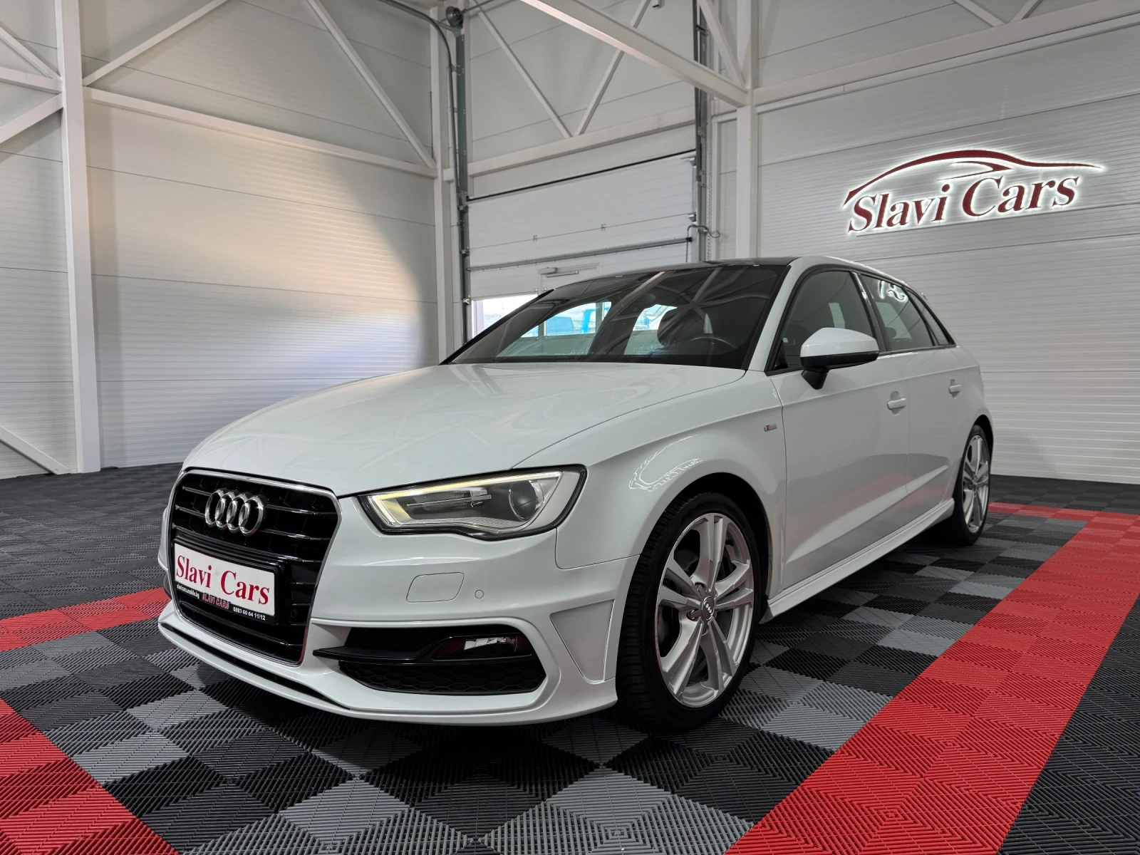 Audi A3 S-LINE * S-TRONIC * TAVAN * XENON * EURO 6B, снимка 3 - Автомобили и джипове - 54429596