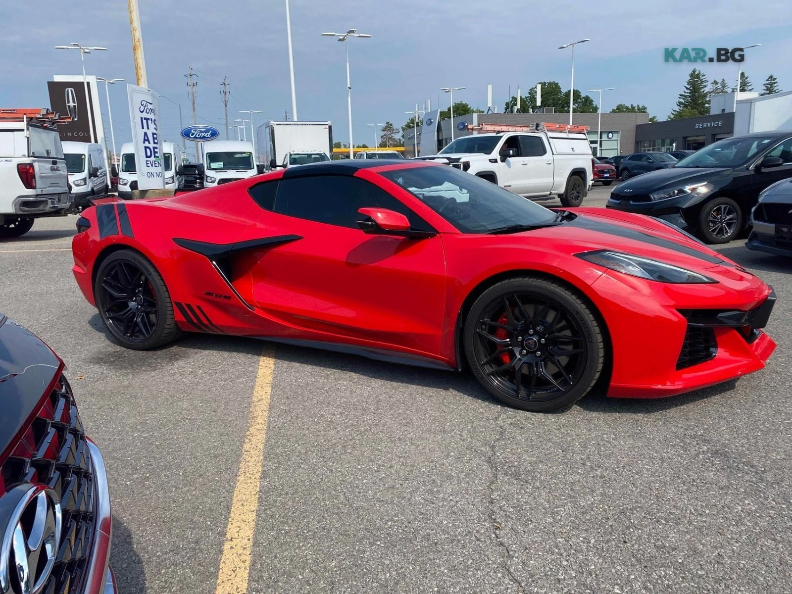 Chevrolet Corvette Z06 2LZ 70 ANNIVERSERY ЦЕНА ДО БЪЛГАРИЯ АВТОКРЕДИТ, снимка 5 - Автомобили и джипове - 55316214