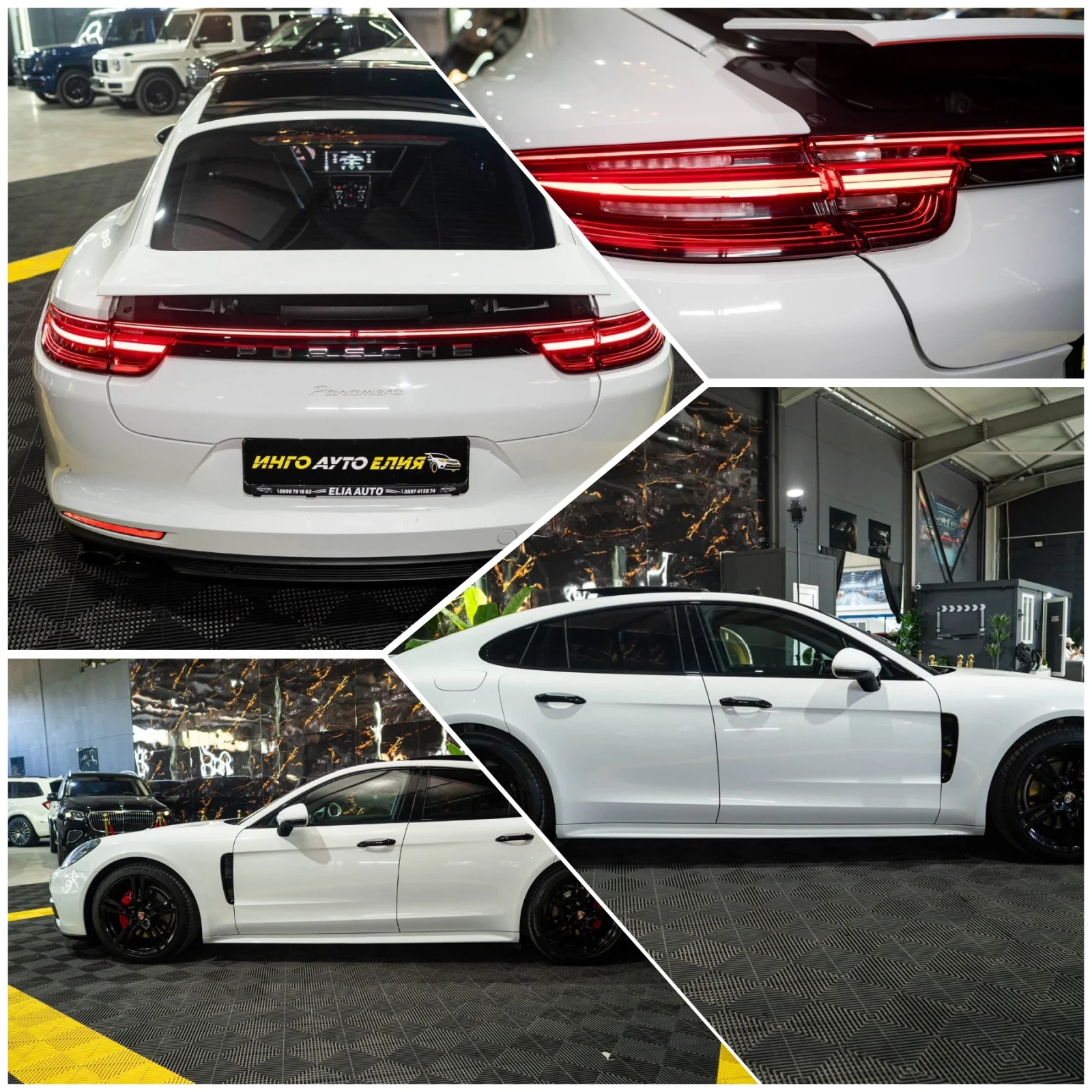 Porsche Panamera 4S MEGA FULL LED NAVI BOSE 360 ЛИЗИНГ 100%, снимка 17 - Автомобили и джипове - 55681872