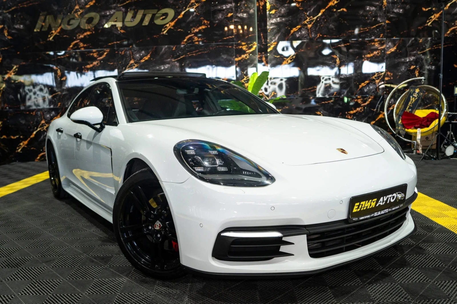 Porsche Panamera 4S MEGA FULL LED NAVI BOSE 360 ЛИЗИНГ 100%, снимка 4 - Автомобили и джипове - 55681872