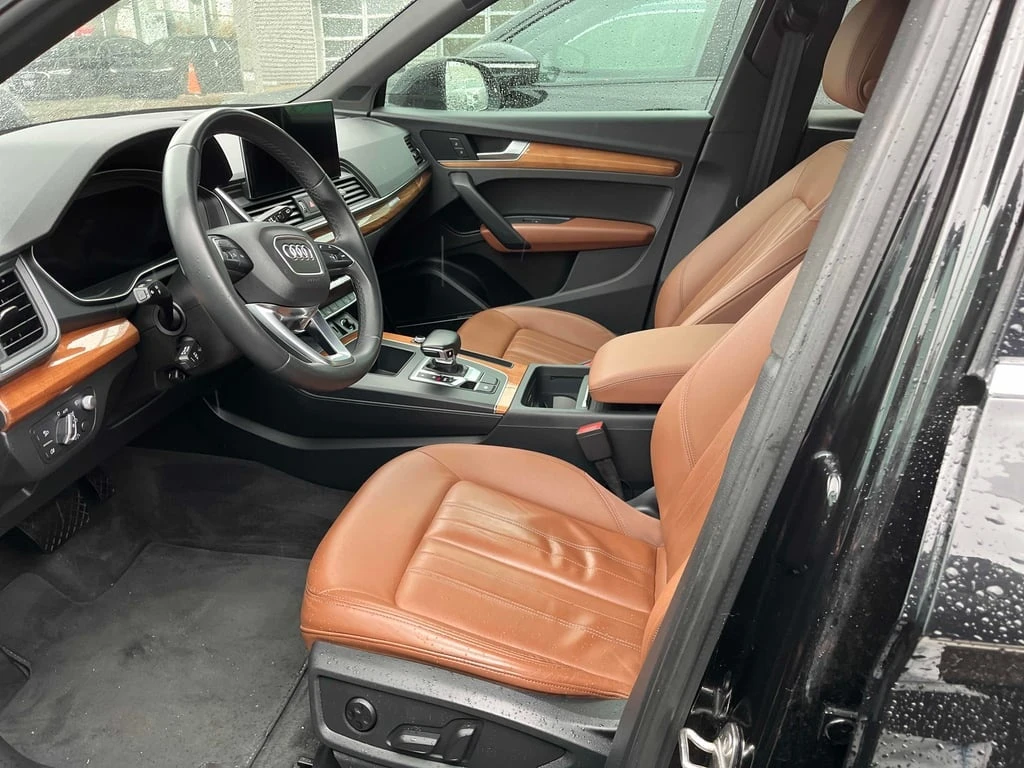 Audi Q5 2021 Technik * CARFAX * БЕЗ ПЪРВОНАЧАЛНА ВНОСКА - изображение 7