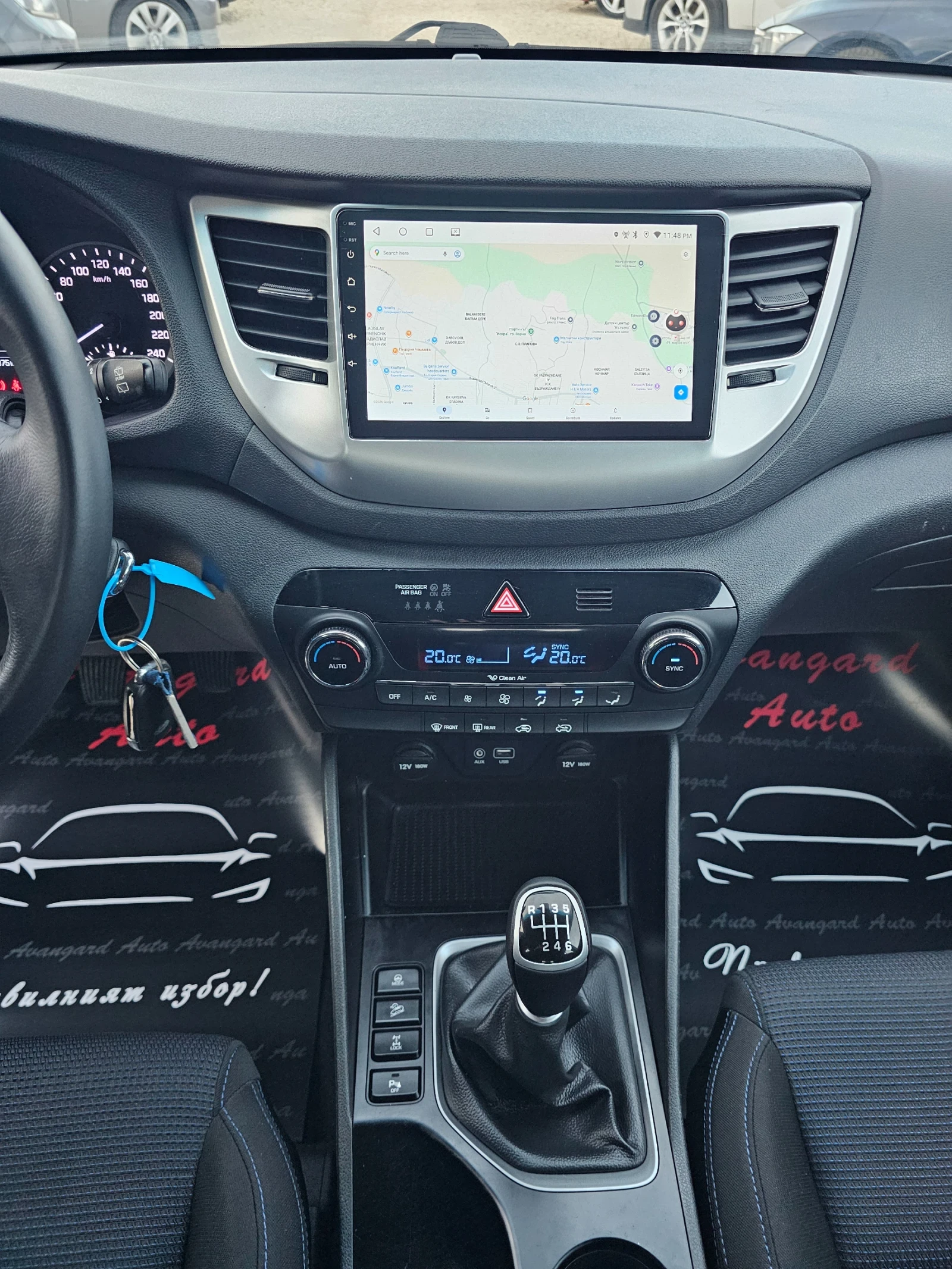 Hyundai Tucson 2.0CRDI, 136к.с., 4х4 , снимка 11 - Автомобили и джипове - 54084355