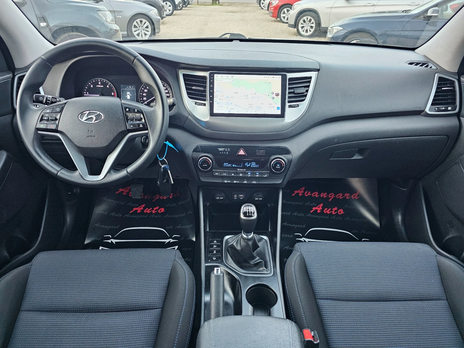 Hyundai Tucson 2.0CRDI, 136к.с., 4х4 , снимка 7 - Автомобили и джипове - 54084355