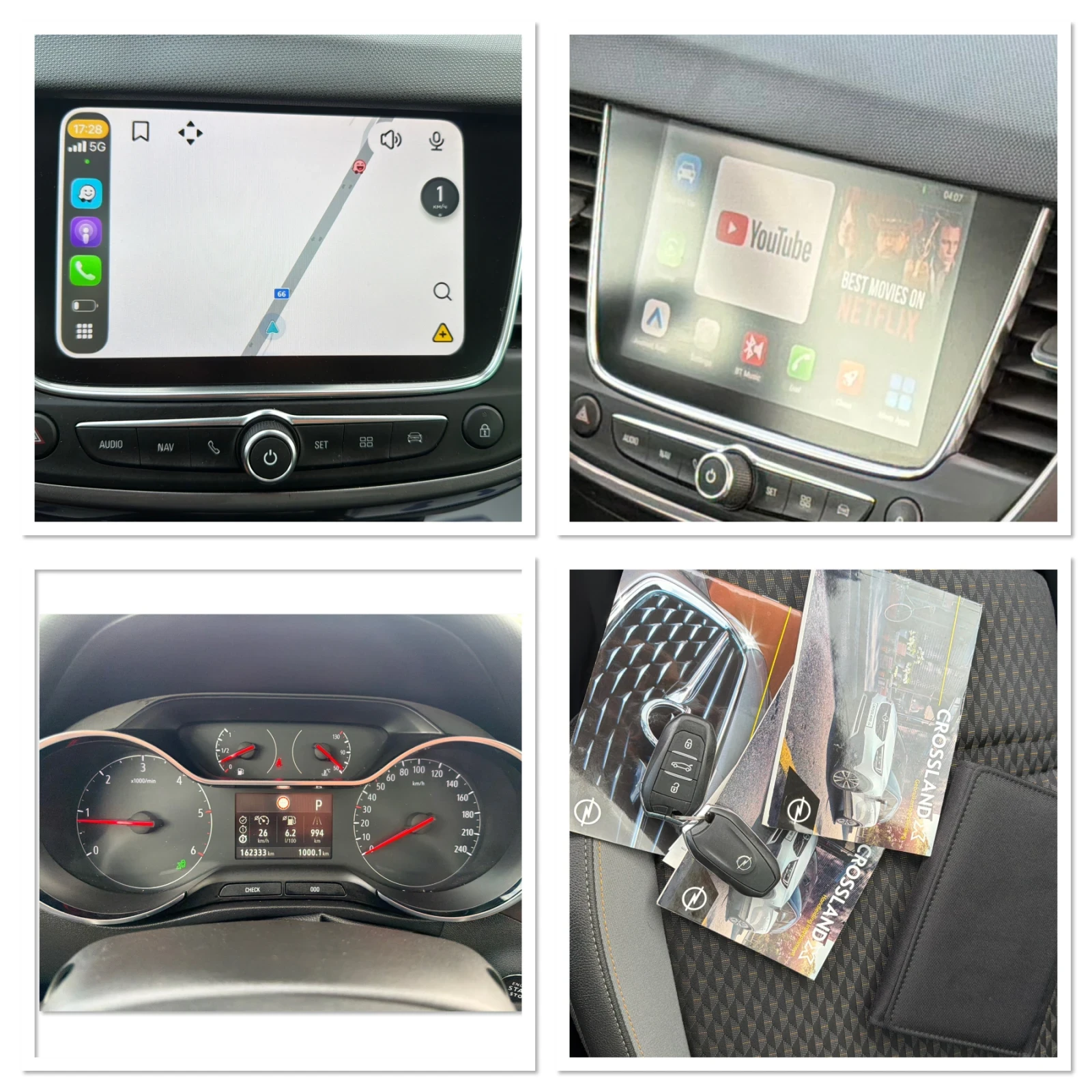 Opel Crossland X COSMO / �������� / ��������� / YOUTUBE / WAZE  | Mobile.bg � ����������� 15