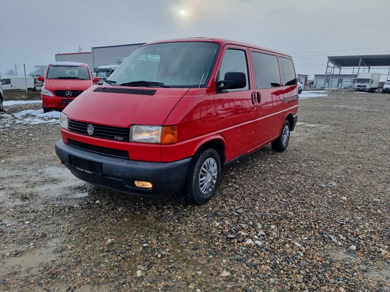 VW T4 2.5 TDI 102k.c 9 места топ, снимка 1 - Бусове и автобуси - 48666980