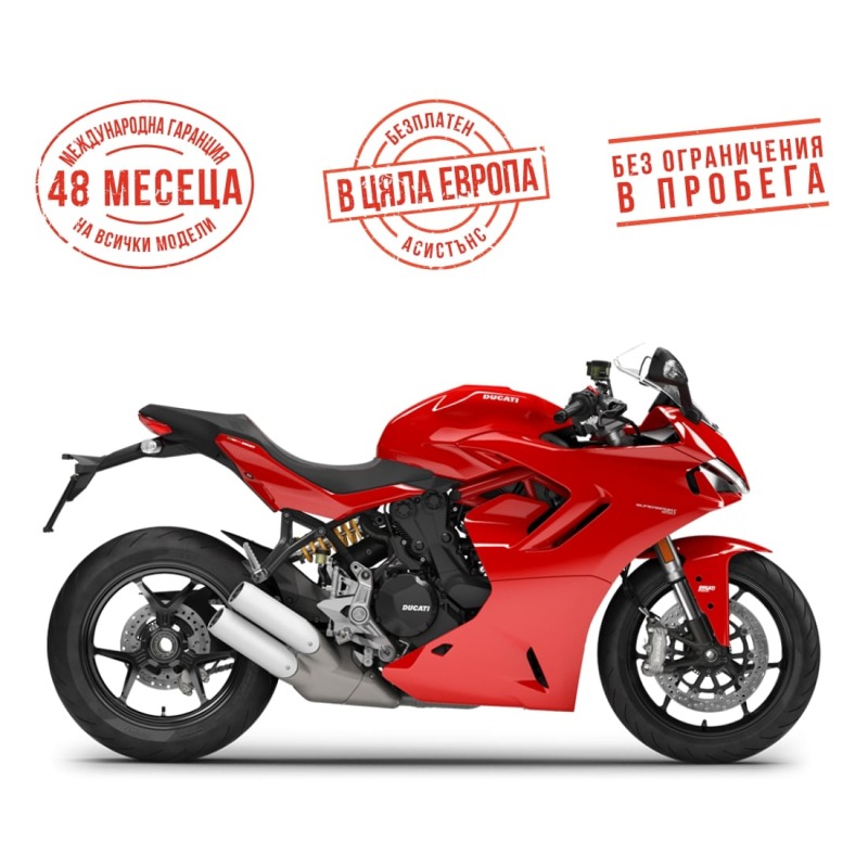 Ducati Supersport 950 DUCATI RED, снимка 1 - Мотоциклети и мототехника - 35354156