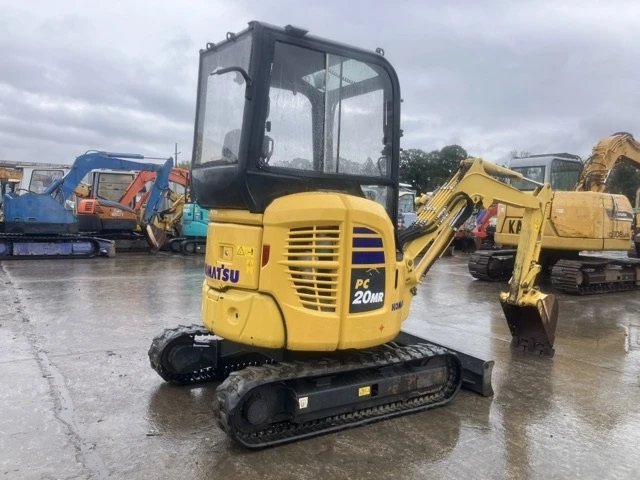 Багер Komatsu PC20MR-5 - ОЧАКВАН 14.08.2026!!!, снимка 4 - Индустриална техника - 54127472